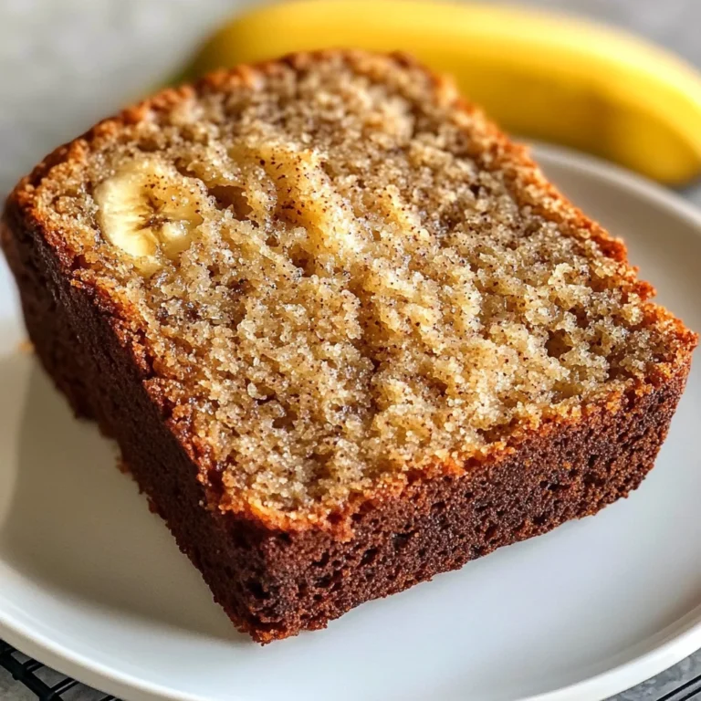 Moist Banana Bread Recipe
