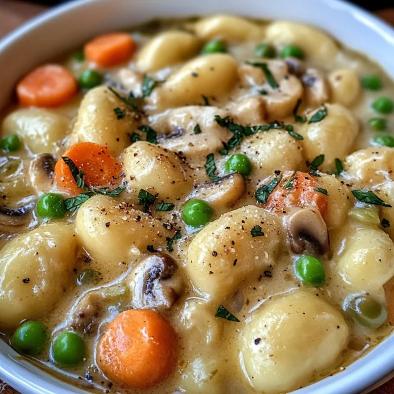 ONE POT GNOCCHI CHICKEN POT PIE