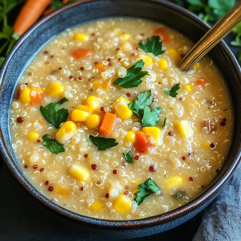 Quinoa Corn Chowder