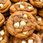White Chocolate Pumpkin Snickerdoodles