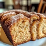 Spiced Apple Cider Donut Loaf