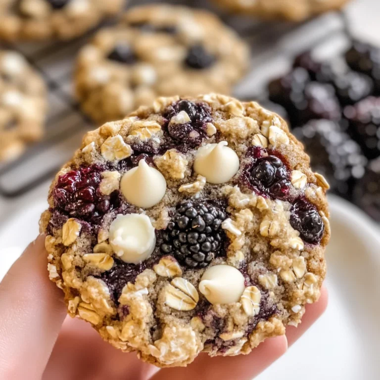 BLACKBERRY OATMEAL COOKIES