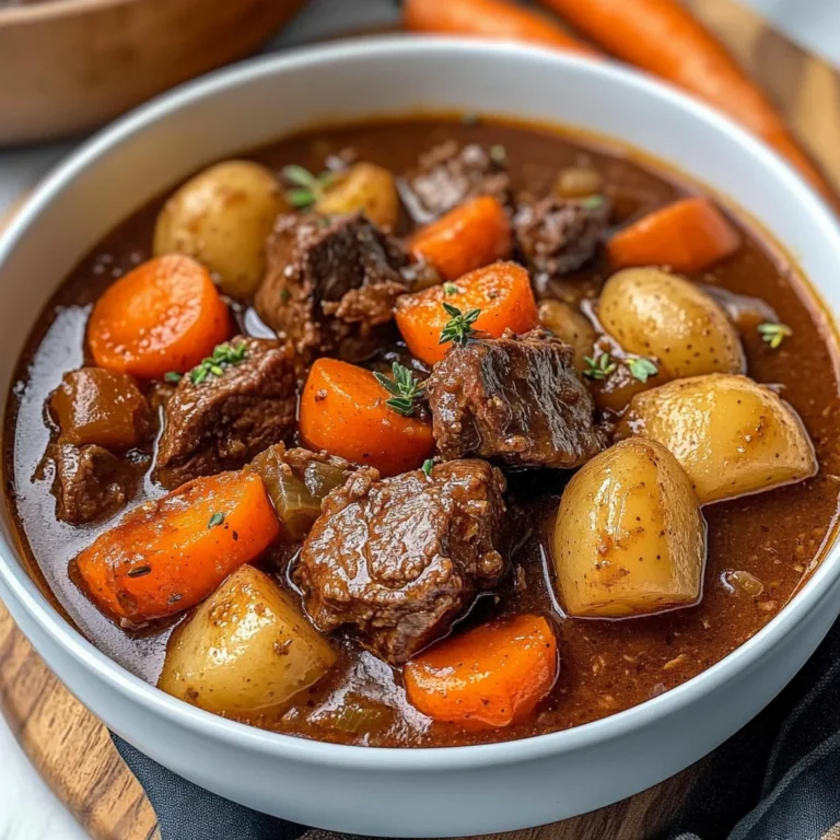 Best Beef Stew in Red apple vinegar Sauce