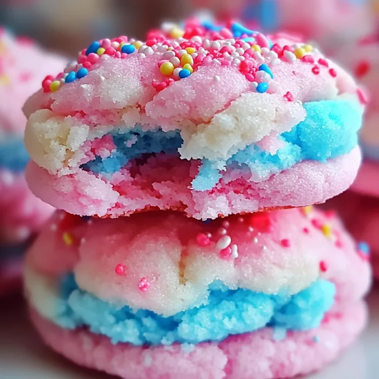 Cotton Candy Cookies