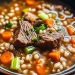 Cozy Beef and Barley Soup