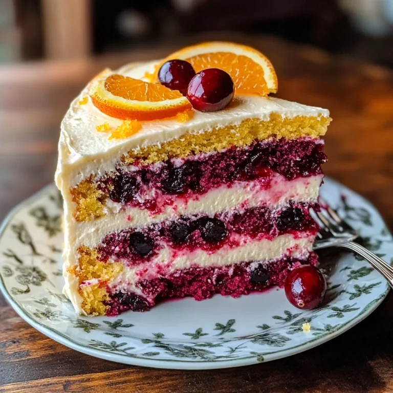 Cranberry Orange Cake