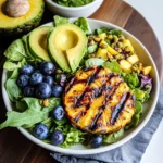 Creamy Citrus Dressing + Grilled Pineapple Salad