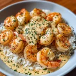 Creamy Garlic Butter Shrimp with Rice: A Quick and Comforting One-Pan Meal