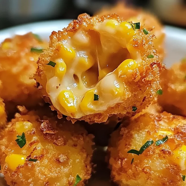 Crispy Corn Cheese Bites
