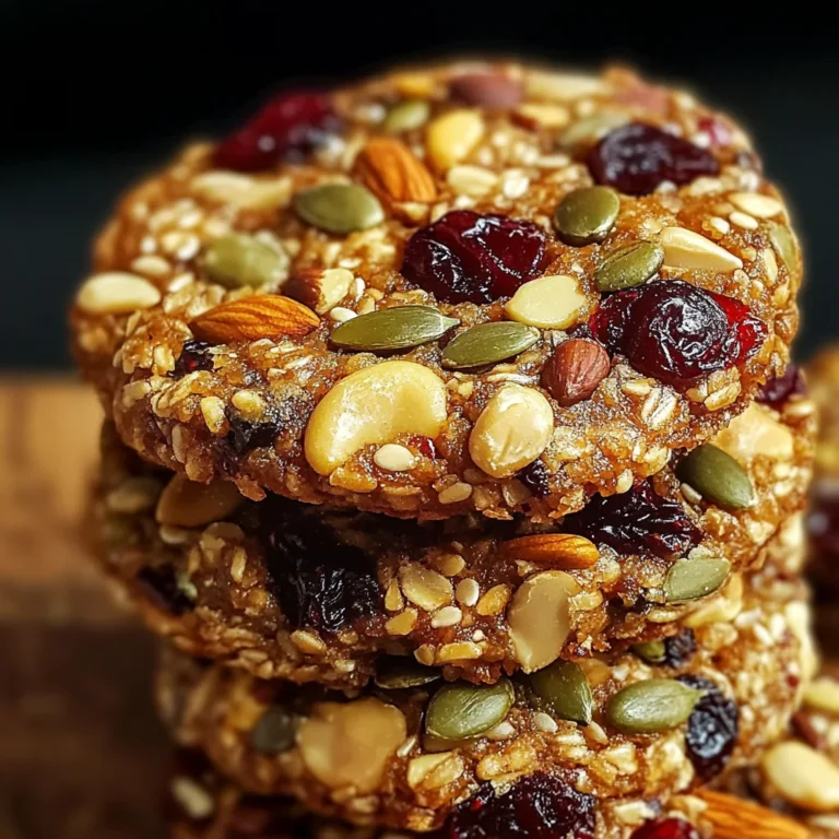 Healthy Nut & Seed Energy Cookies