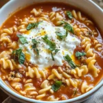Irresistible Lasagna Soup