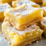 Lemon Bars (with Shortbread Crust!)