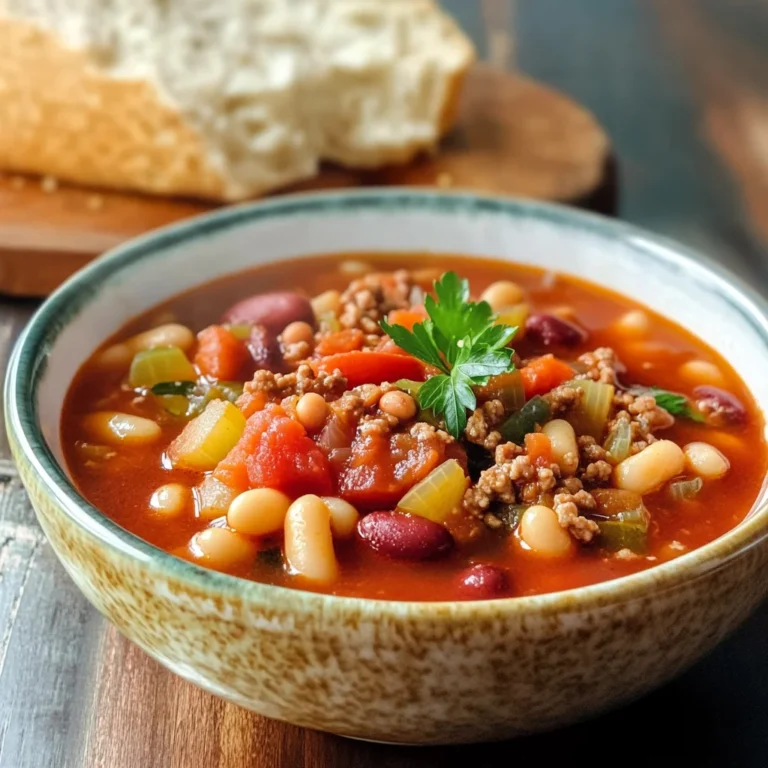 Olive Garden Pasta e Fagioli Soup (Copycat Recipe)