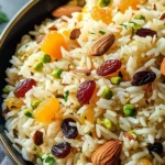 One Pot Simple Moroccan Saffron Rice Pilaf