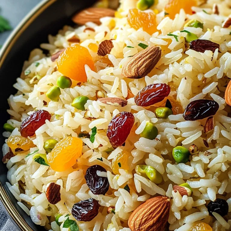 One Pot Simple Moroccan Saffron Rice Pilaf