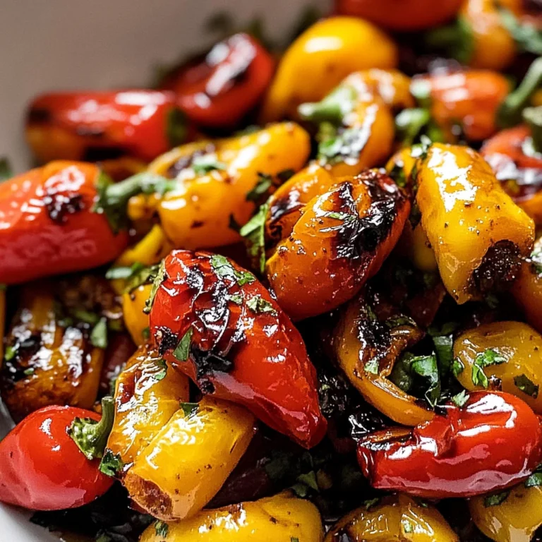 Roasted Mini Peppers