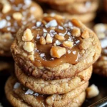 Salted Caramel Crunch Cookies